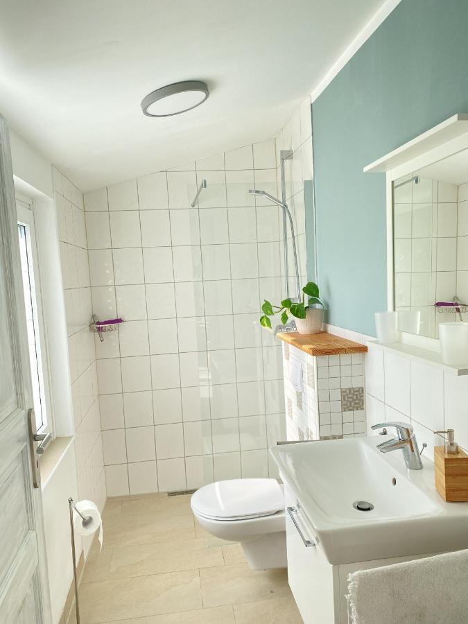Villa Apfelhof à Grundshagen Extérieur photo